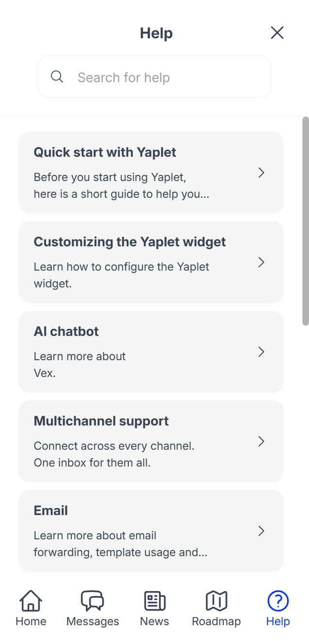 Mobile chat